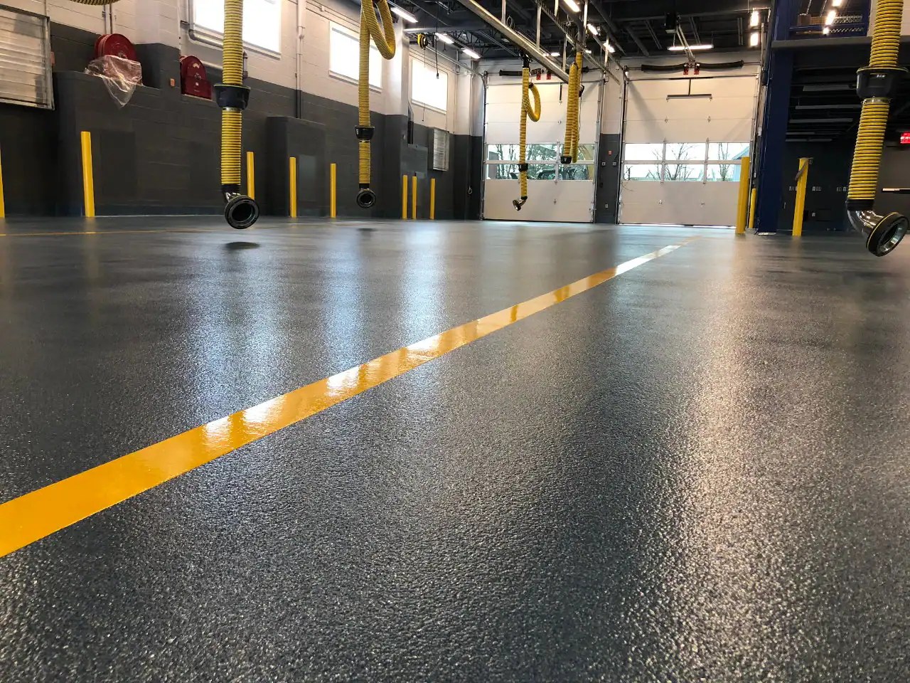 Epoxy coating detail